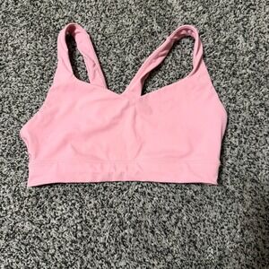 Calia Sports Bra Womens Small Pink Excellent‎ Racerback V-Neck
